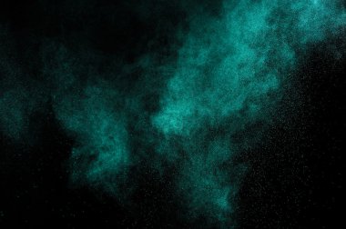 Soyut Akuamarin boya Holi.