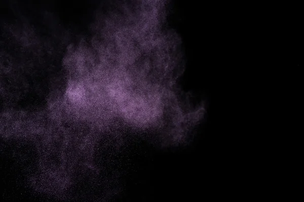 Abstract purple  paint Holi. — Stock Photo, Image