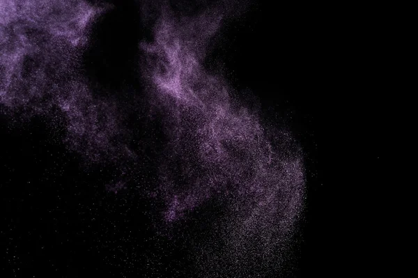 Abstract purple  paint Holi. — Stock Photo, Image