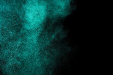 Soyut Akuamarin boya Holi.