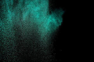 Soyut Akuamarin boya Holi.