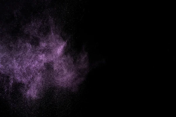 Abstrakte violette Farbe Holi. — Stockfoto