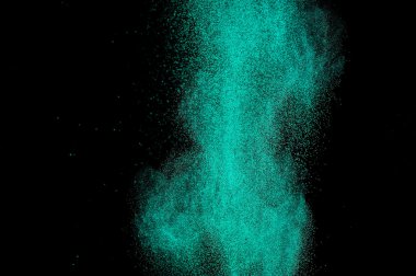 Soyut Akuamarin boya Holi.