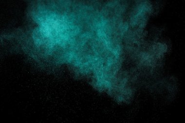 Soyut Akuamarin boya Holi.