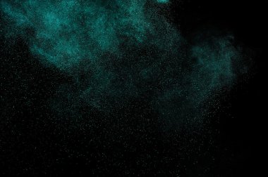 Soyut Akuamarin boya Holi.