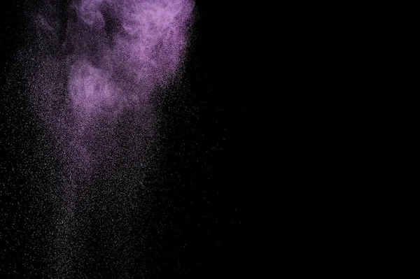 Abstract purple  paint Holi. — Stock Photo, Image