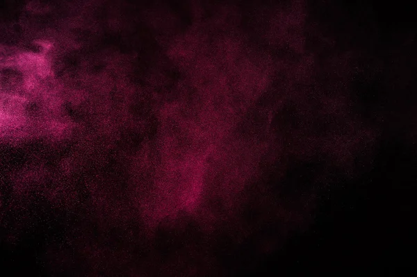 Αφηρημένη κόκκινο και ροζ χρώμα Holi. — Φωτογραφία Αρχείου