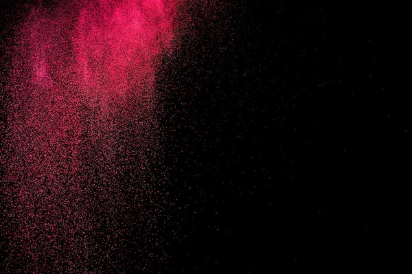 Streszczenie czerwony i różowy lakier Holi. — Zdjęcie stockowe