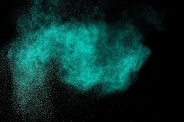 Soyut Akuamarin boya Holi.