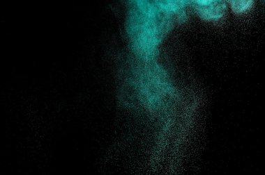 Soyut Akuamarin boya Holi.