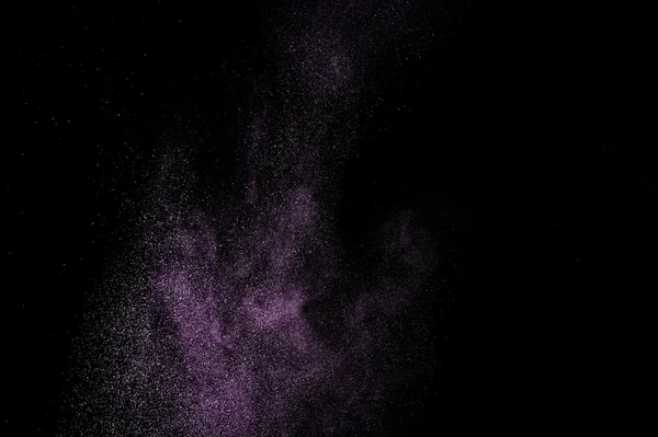 Abstract purple  paint Holi. — Stock Photo, Image