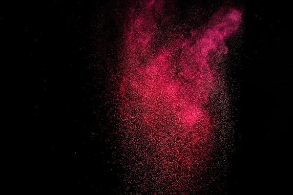 Abstract red and pink paint Holi. — Stock Photo, Image