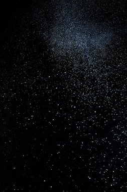 Soyut beyaz toz patlama