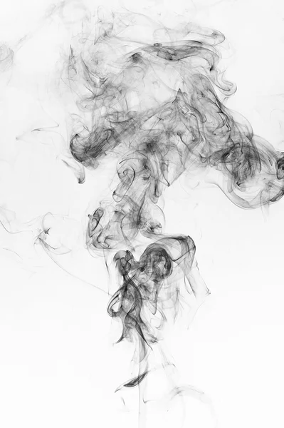 Анотація Чорний дим — стокове фото