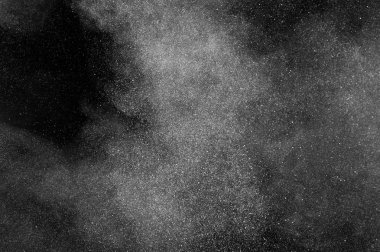 soyut beyaz toz patlama