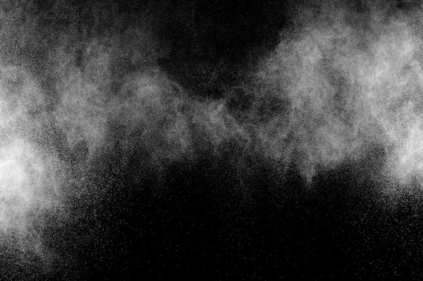 Abstract white dust explosion — Stock Photo, Image