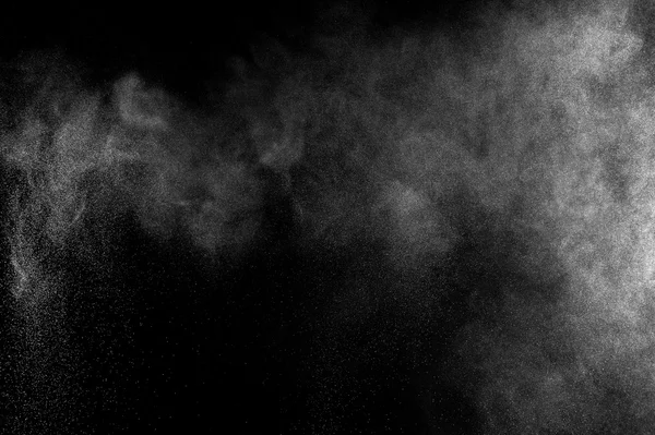 Esplosione astratta polvere bianca — Foto Stock