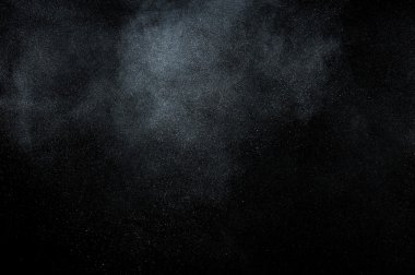 Soyut beyaz toz patlama