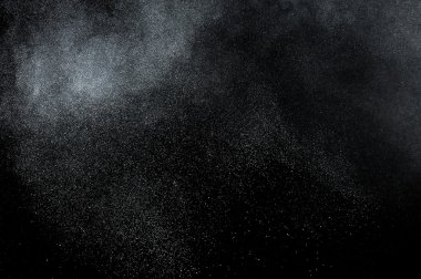 Soyut beyaz toz patlama