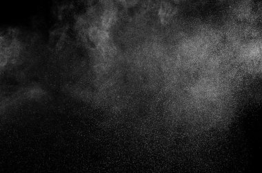 Soyut beyaz toz patlama