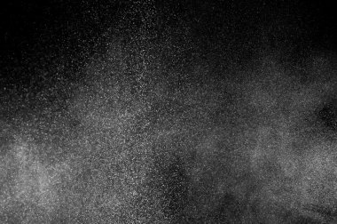 Soyut beyaz toz patlama