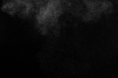 soyut beyaz toz patlama