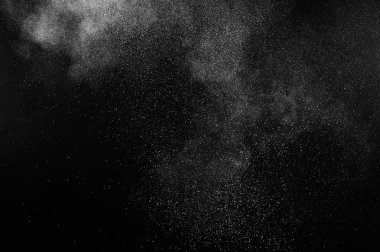 soyut beyaz toz patlama