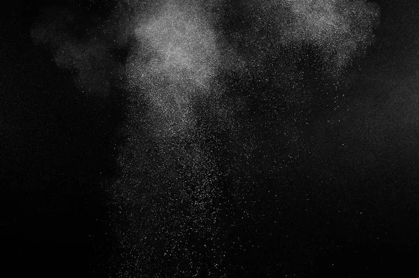 soyut beyaz toz patlama