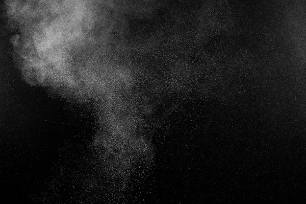 Výbuch abstraktní bílý prach — Stock fotografie