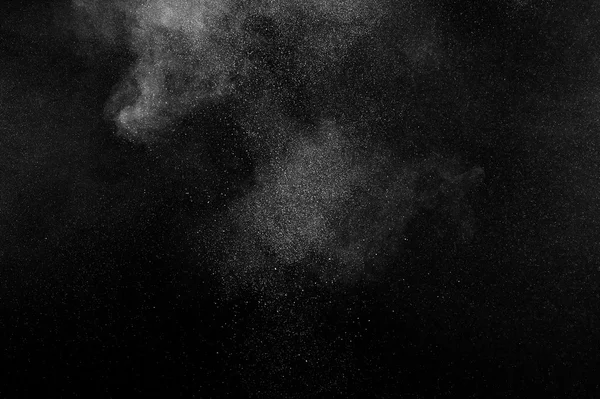 Abstract white dust explosion — Stock Photo, Image