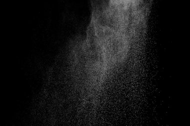 soyut beyaz toz patlama
