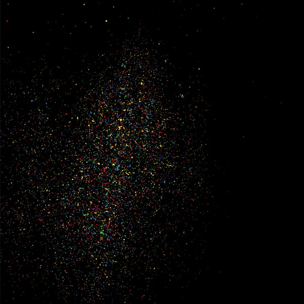 Colorido vector confeti. Colorido vector de textura granulada . — Vector de stock