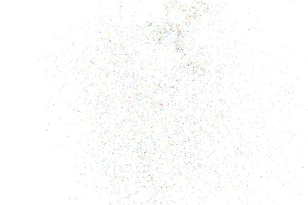 Explosão colorida de confete. Vetor de textura granulada colorida . — Vetor de Stock