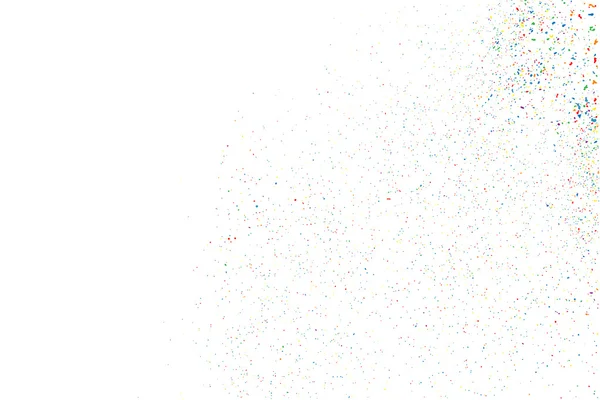 Explosion colorée de confettis. vecteur de texture granuleuse colorée . — Image vectorielle