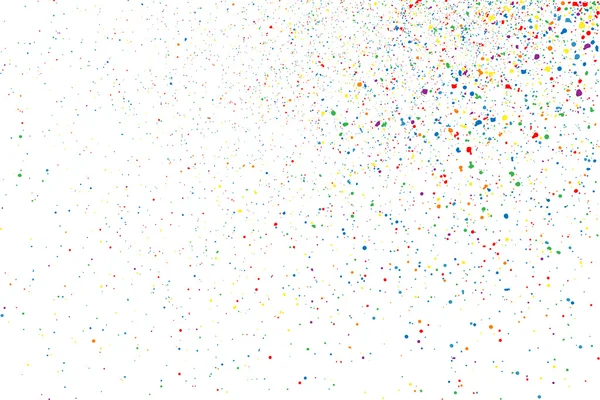 Eksplozja kolorowy konfetti. Kolorowy tekstury ziarniste wektor. — Wektor stockowy