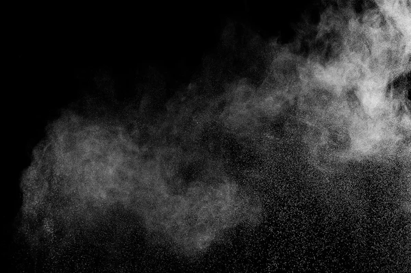 Abstract white dust explosion — Stock Photo, Image