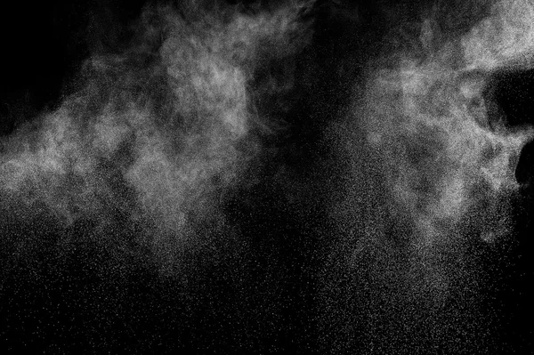 Ledakan debu putih abstrak — Stok Foto
