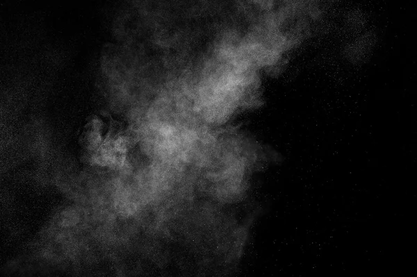 Explosion abstraite de poussière blanche — Photo