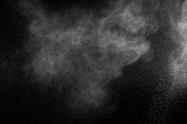 Abstract white dust explosion — Stock Photo, Image