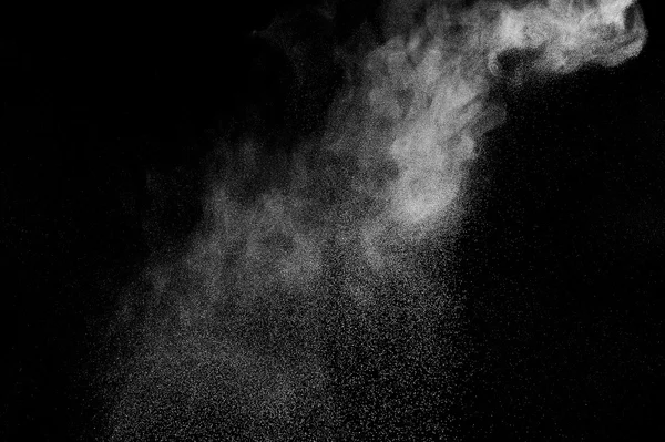 Abstract white dust explosion — Stock Photo, Image