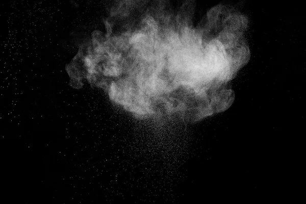 Absztrakt fehér por-robbanás — Stock Fotó