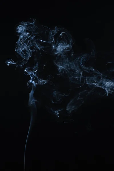 Abstract smoke moves on a black background. — Stock Photo, Image