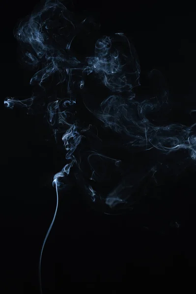 Abstract smoke moves on a black background. — Stock Photo, Image