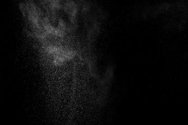 soyut beyaz toz patlama