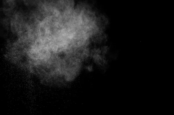 Abstract white dust explosion — Stock Photo, Image