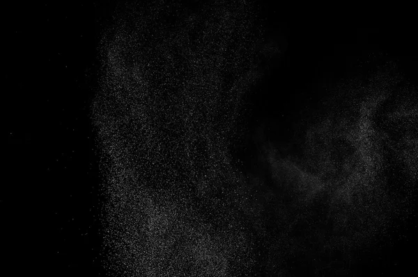 Výbuch abstraktní bílý prach — Stock fotografie