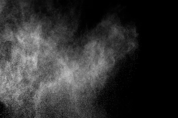 Abstract white dust explosion — Stock Photo, Image