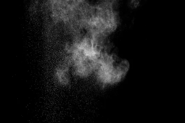 Abstract white dust explosion — Stock Photo, Image