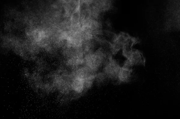 Abstract white dust explosion — Stock Photo, Image