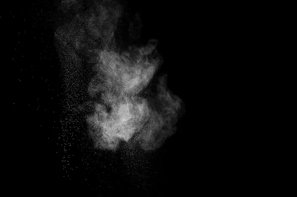 Explosion abstraite de poussière blanche — Photo